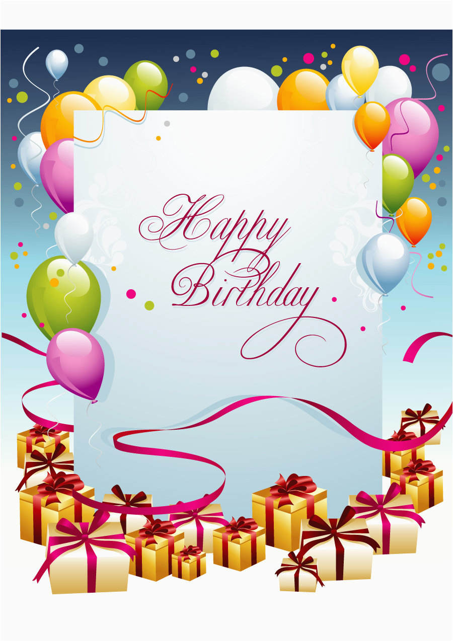 Free Birthday Cards Templates 40 Free Birthday Card Templates Template Lab