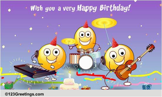 Free Funny Animated Birthday Cards with Music Birthday songs Cards Free Birthday songs Ecards Greeting