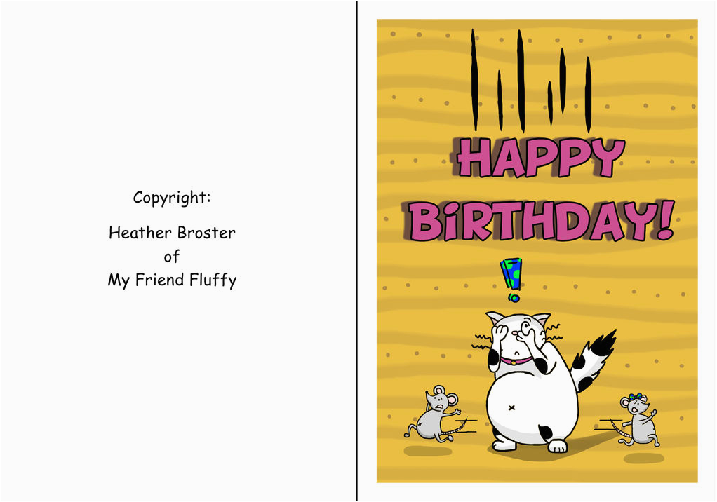 Free Funny Printable Birthday Cards