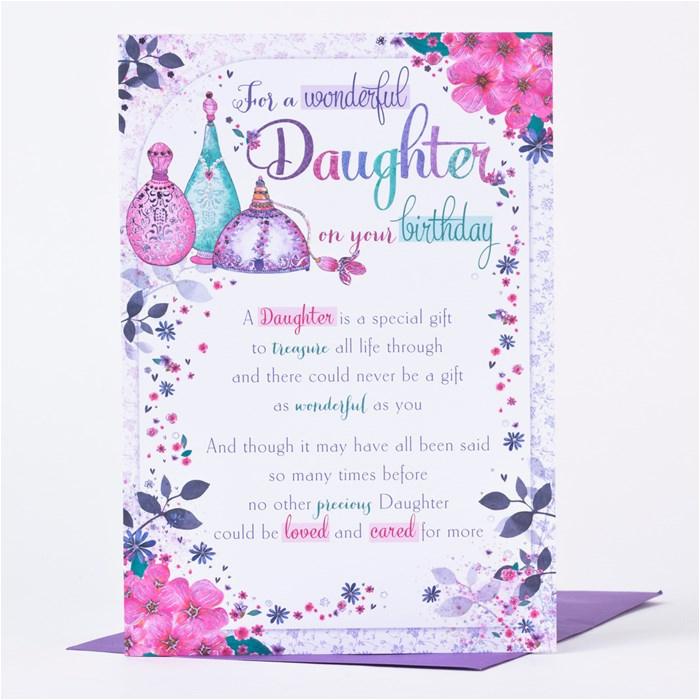 Free Online Birthday Cards for Daughter Birthday Card Daughter Perfume atomisers Only 89p