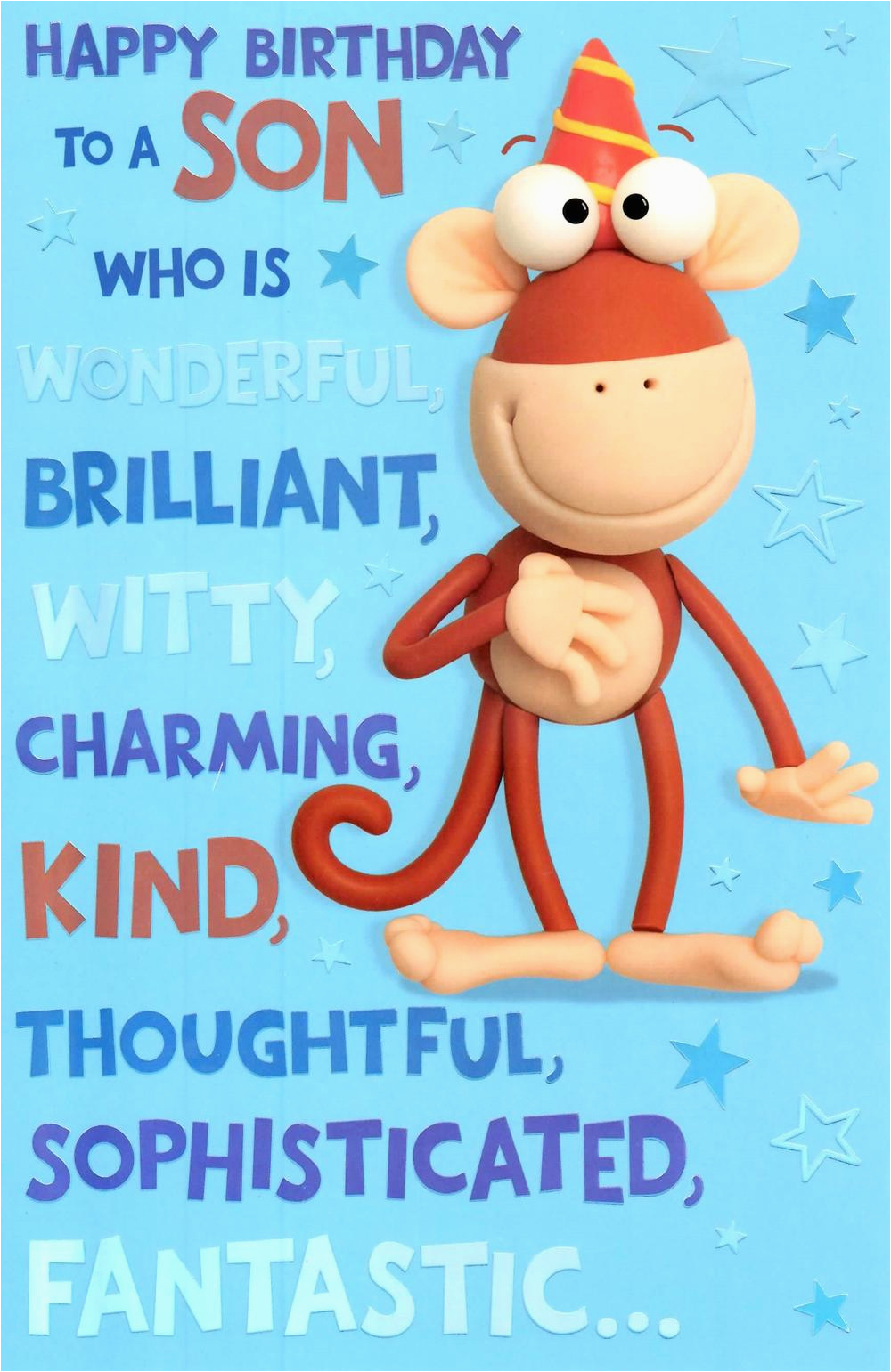 Free Printable Birthday Cards For My Son BirthdayBuzz