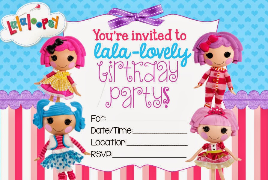 Free Printable Lalaloopsy Birthday Invitations 40th Birthday Ideas Lalaloopsy Birthday Invitation