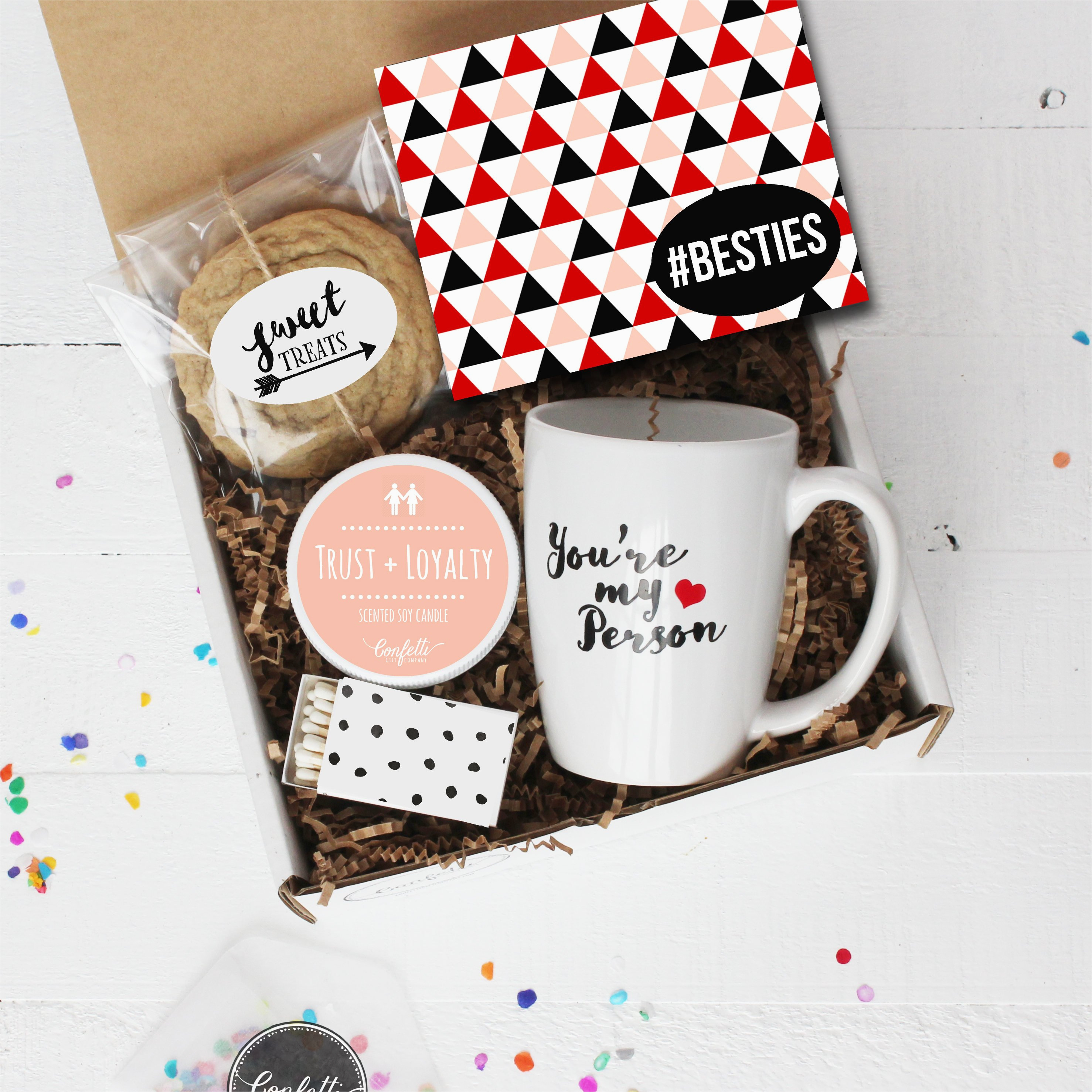 Friends Birthday Gifts for Her Besties Gift Box Thinking Of You Gift Best Friend Gift