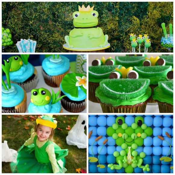 Frog Birthday Decorations Fun Frog Parties Marshmallow Snowman Cupcakes and Free