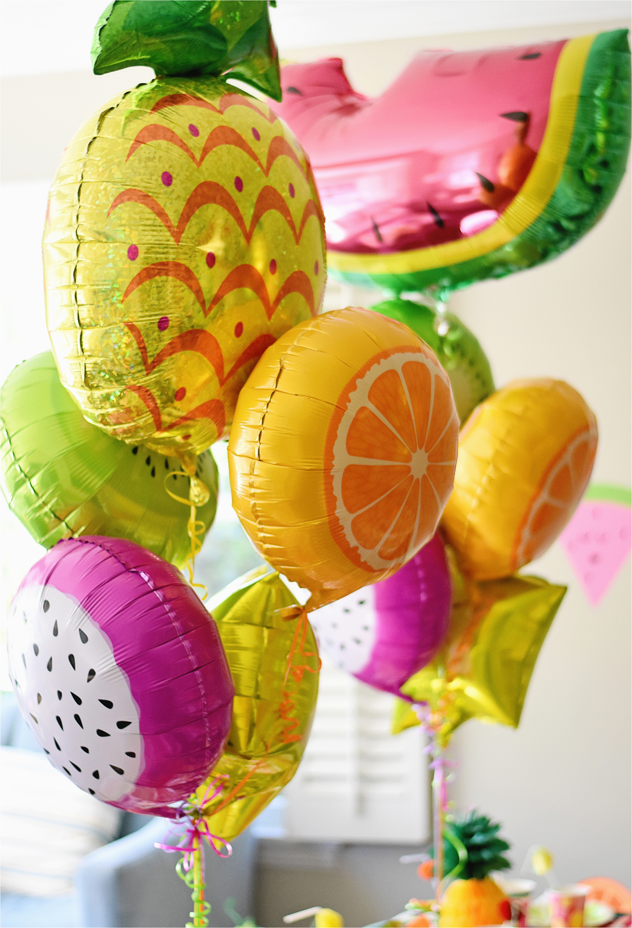Fruit Decoration for Birthday Cute and Colorful Tutti Frutti Birthday Party Project