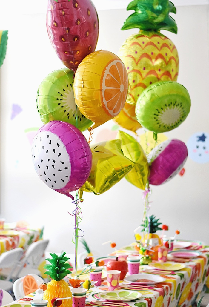 Fruit Decoration for Birthday Kara 39 S Party Ideas Colorful Tutti Frutti Birthday Party