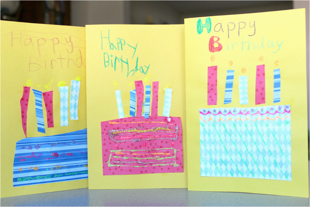 Fun Birthday Cards to Make Handmade Birthday Cards for Kids True Aim
