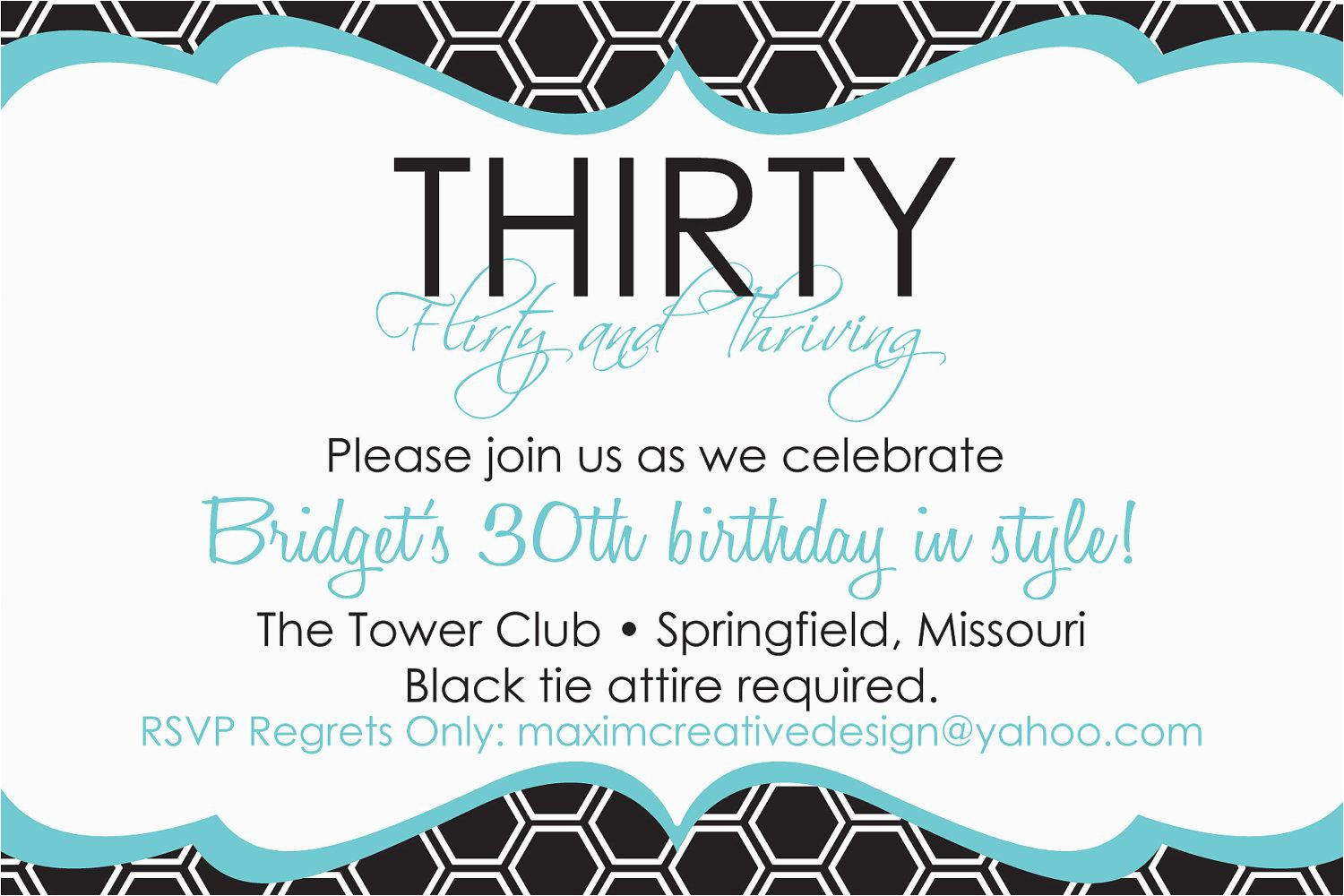 Funny 30th Birthday Invites 20 Interesting 30th Birthday Invitations themes Wording