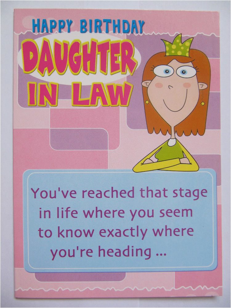 Funny Birthday Cards for Daughter In Law Fantastic Funny One Boutique to Another Daughter In Law