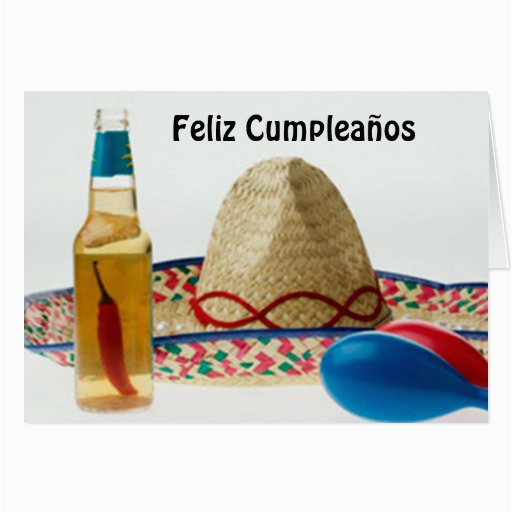 Funny Birthday Cards In Spanish Feliz Cumpleanos Happy Birthday Spanish Card Zazzle