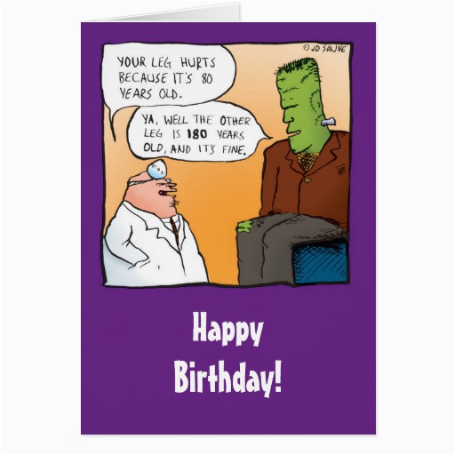 Funny Doctor Birthday Cards Funny Frankensteins Doctor Birthday Card Zazzle