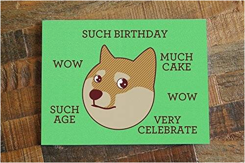 Funny Internet Birthday Cards Amazon Com Funny Birthday Card Doge Quot Such Birthday Funny Internet Birthday Cards Amazon Com Funny Birthday Card Doge Quot Such Birthday