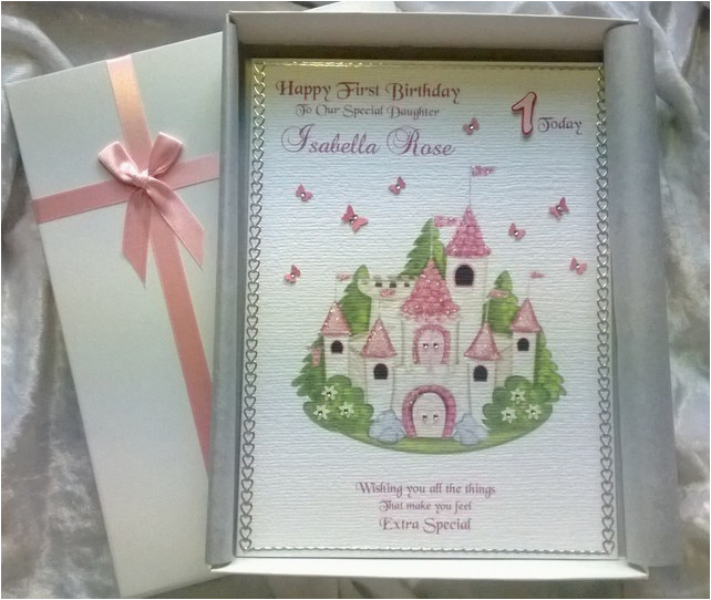 Granddaughter First Birthday Card Personalised Beautiful Princess Birthday Card Handmade Perso Folksy Granddaughter First Birthday Card Personalised Beautiful Princess Birthday Card Handmade Perso Folksy