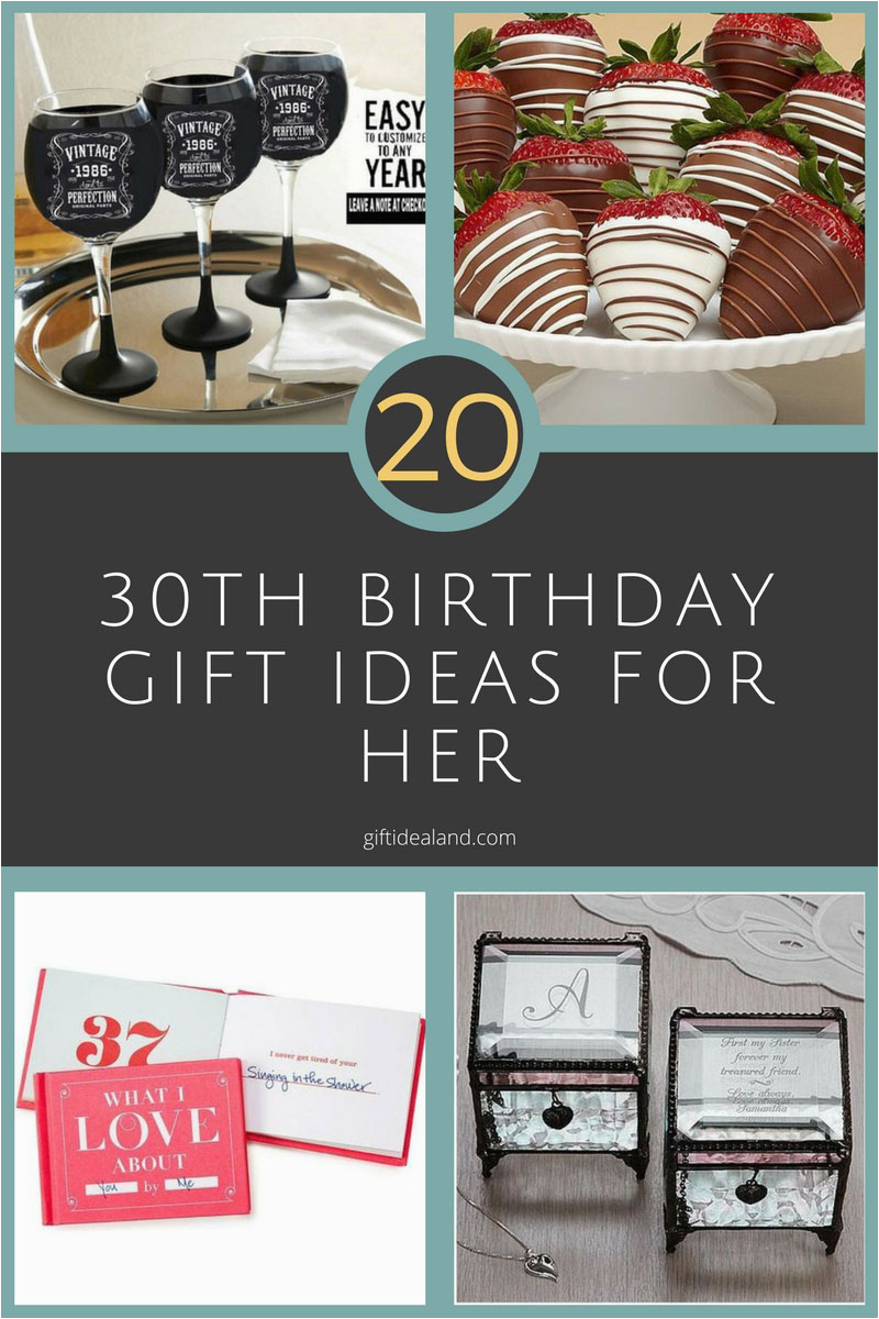 Great Gifts for 30th Birthday for Her 20 Good 30th Birthday Gift Ideas for Women