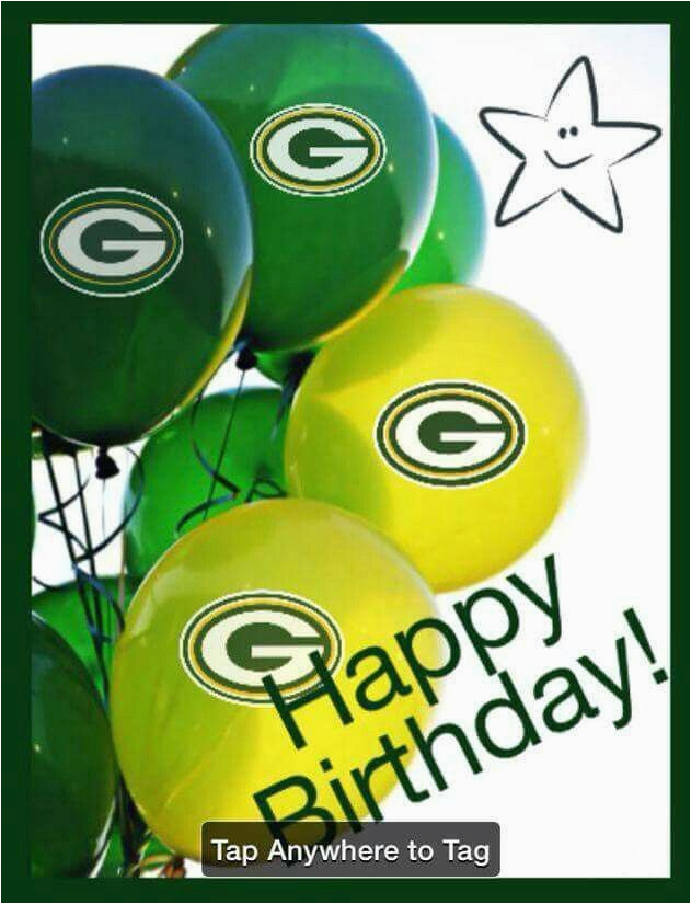 Green Bay Birthday Cards Happy Birthday Green Bay Packers Pinterest Happy