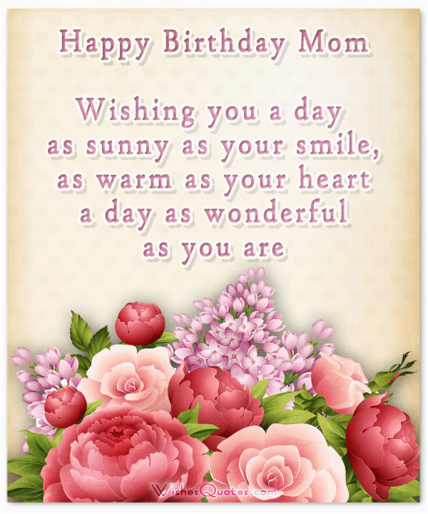 Greeting Cards for Mother S Birthday Happy Birthday Mom Heartfelt Mother 39 S Birthday Wishes