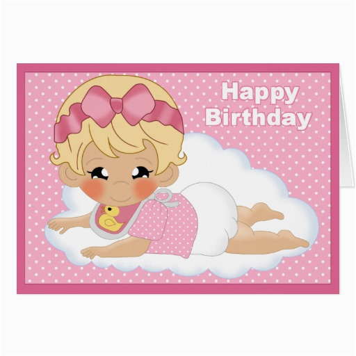 Happy Birthday Baby Girl Cards Happy Birthday Baby Girl Cards Zazzle