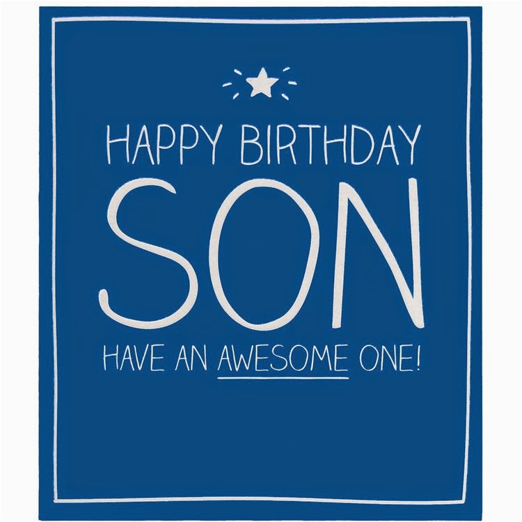 Happy Birthday Card for son On Facebook Birthday Wishes for son Birthday Wishes