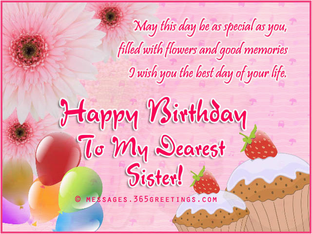 Happy Birthday Cards for A Sister Birthday Wishes for Sister that Warm the Heart
