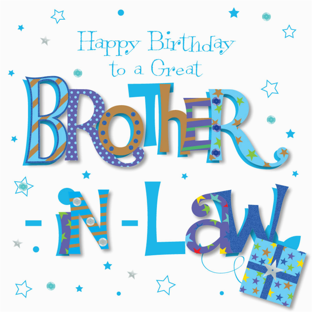 Happy Birthday Cards for Brother In Law Great Brother In Law Happy Birthday Greeting Card Cards