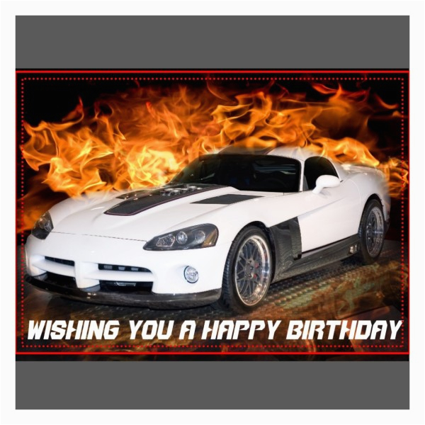 Happy Birthday Cards with Cars Happy Birthday Wishes with Cars