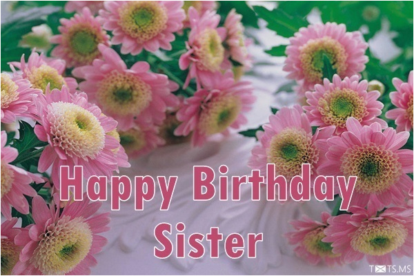 Happy Birthday Flowers for Sister Happy Birthday Wishes for Sister Quotes Messages Images