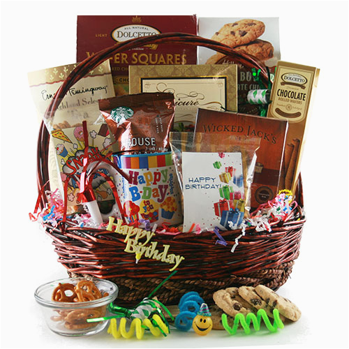 Happy Birthday Gift Baskets for Her Birthday Gift Baskets Happy Birthday Birthday Gift Basket