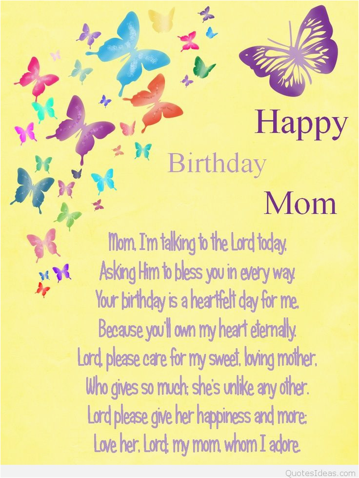 Happy Birthday Mom Card Sayings Best Mom Cards Quotes and Sayings