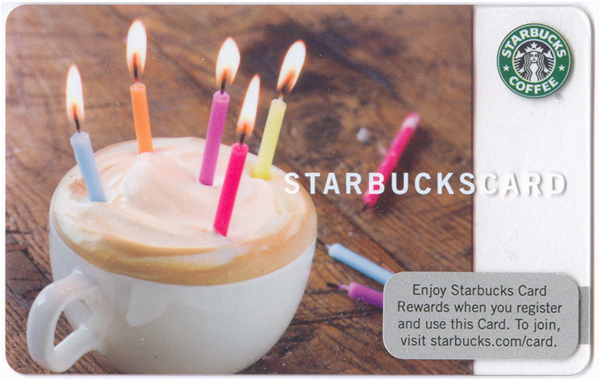 Happy Birthday Starbucks Card Starbucks Art Chateroone
