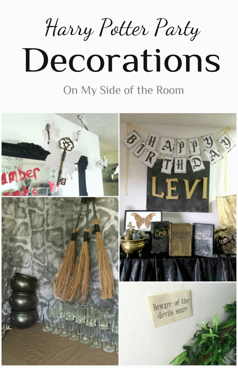 Harry Potter Birthday Decoration Ideas Harry Potter Party Decorations Ideas