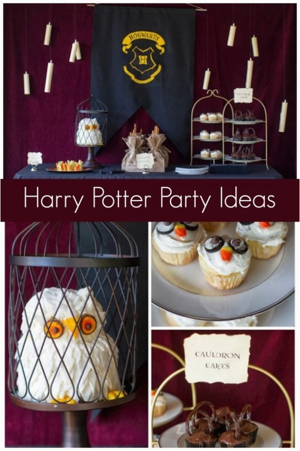 Harry Potter Birthday Party Decoration Ideas 29 Creative Harry Potter Party Ideas Spaceships and
