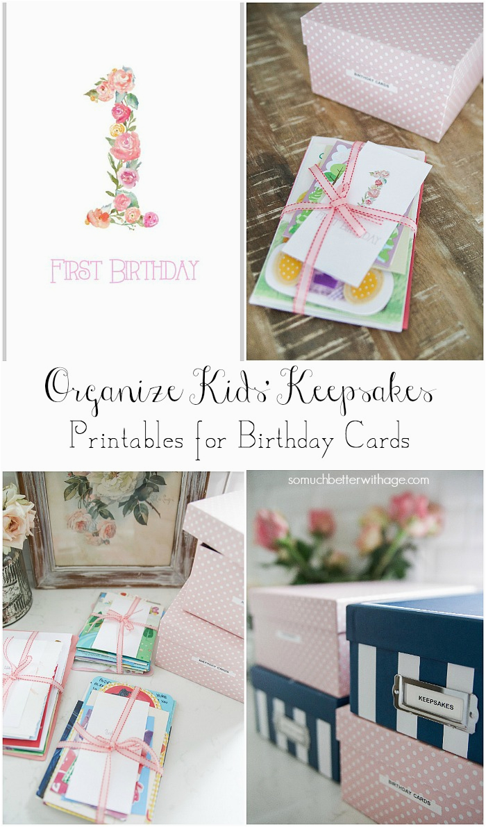 How Much are Birthday Cards organizing Kids 39 Keepsakes Birthday Cards Free