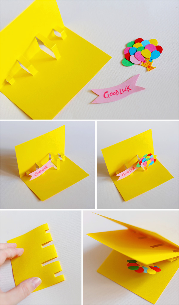 How to Make A Birthday Card Out Of Paper Diy Pop Up Cards
