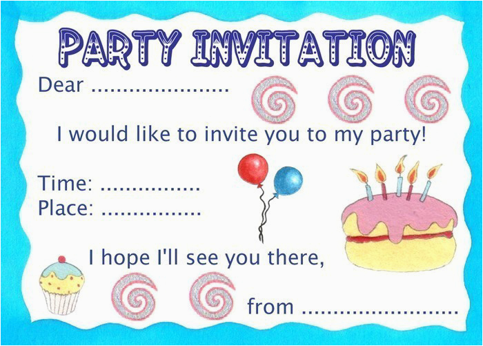 How to Print Birthday Invitations for Free Birthday Party Invitation Rooftop Post Printables