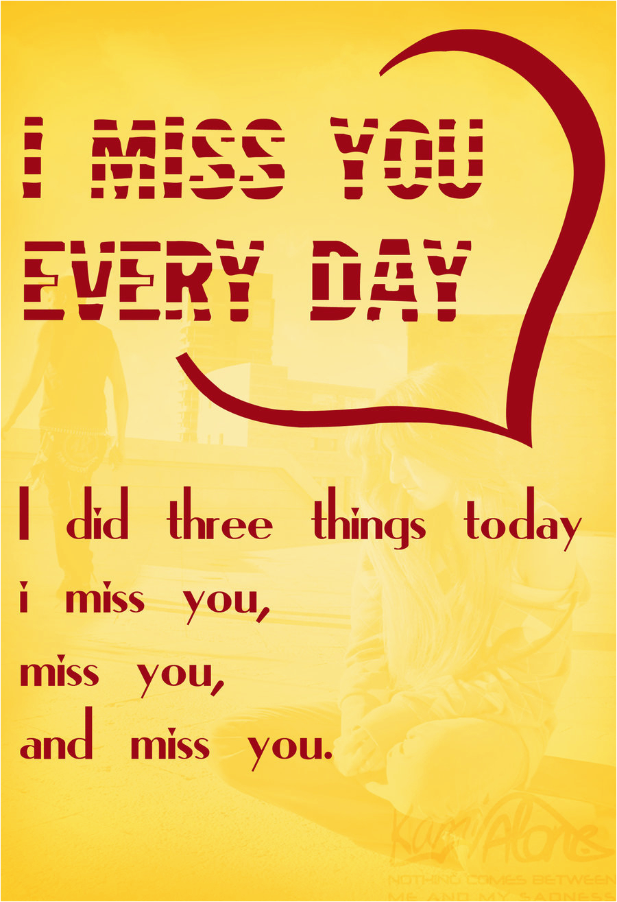 I Miss You Birthday Cards Miss You Greeting Card by Lovehurt123 On Deviantart