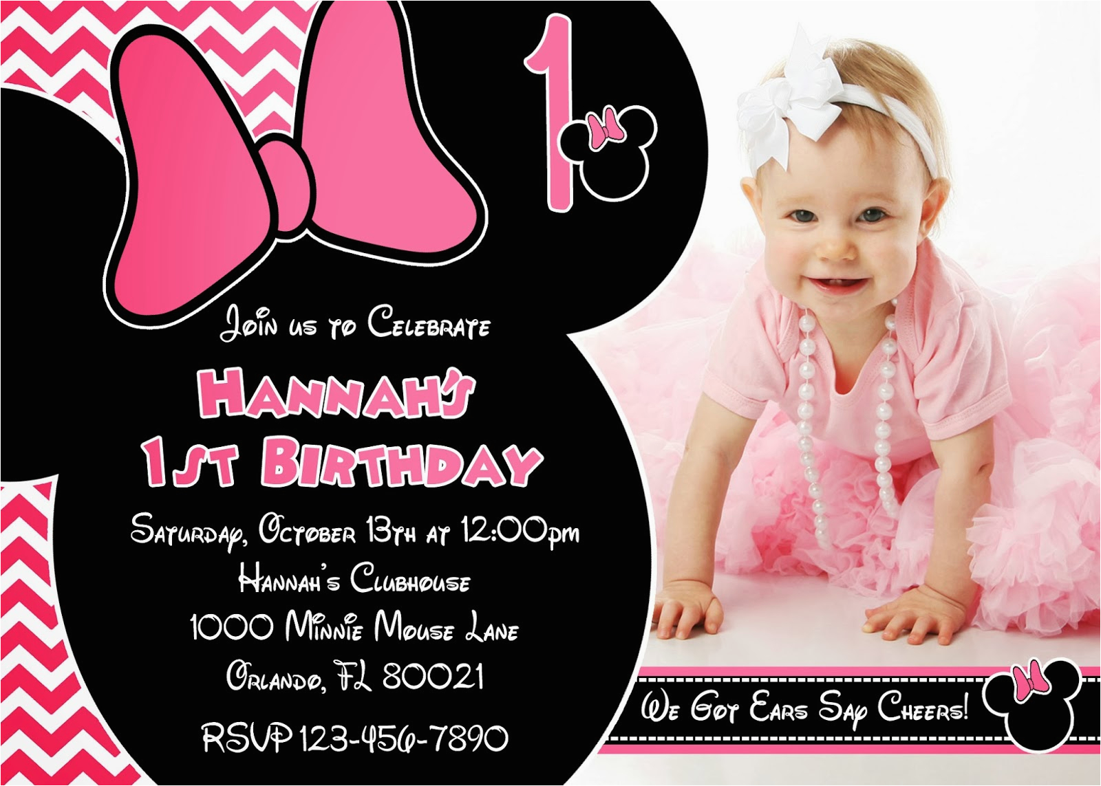 Invitation for One Year Old Birthday Party One Year Old Birthday Party Invitations Oxsvitation Com