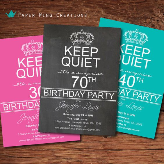 Invitations for 70th Birthday Party Templates 8 70th Birthday Party Invitations for Your Ideas