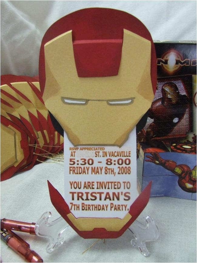 Iron Man Birthday Party Invitations 33 Of the Best Avengers Birthday Party Ideas On the Planet