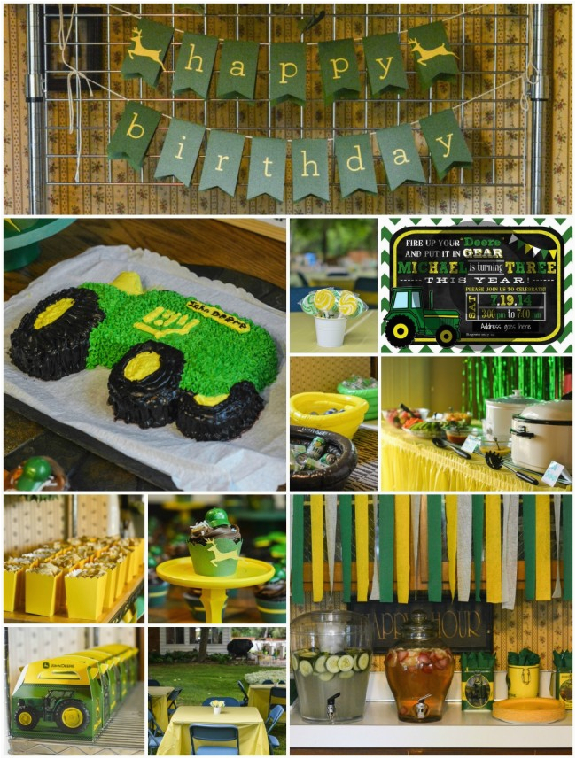 John Deere Birthday Party Decorations John Deere Birthday Party Ideas for A 3 Year Old