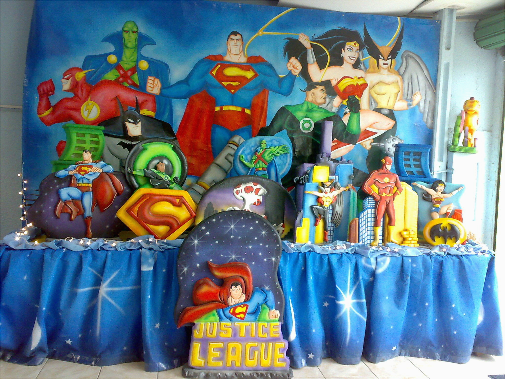 Justice League Birthday Decorations Kids Birthday Party theme Justice League Jet assure