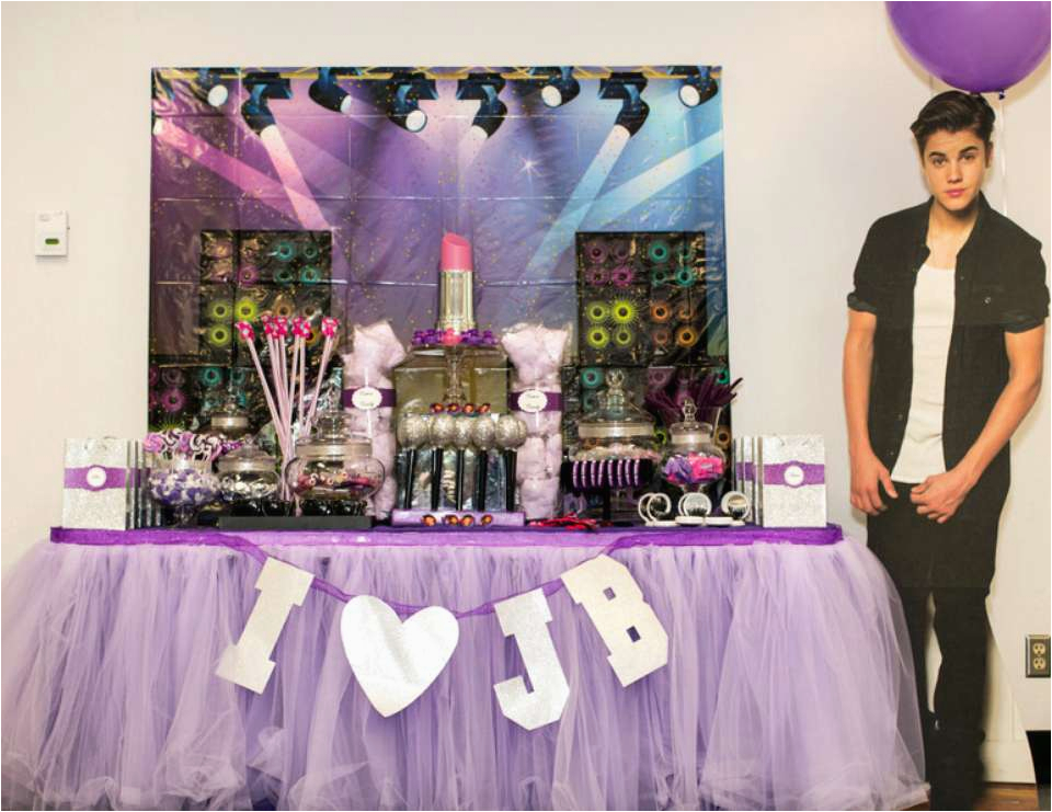 Justin Bieber Birthday Decorations Justin Bieber Lipgloss Party Birthday Quot Bieber Birthday