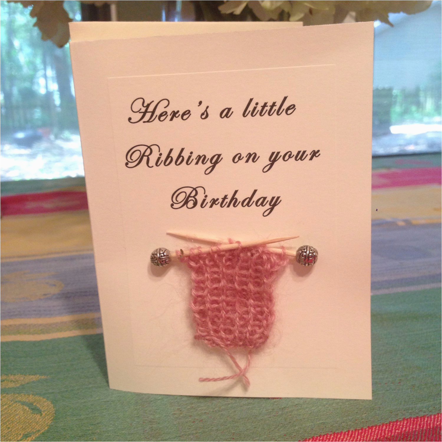Knitting themed Birthday Cards Cute Knit themed Birthday Cards 2pk by Stellasinspiration
