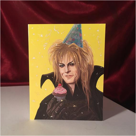 Labyrinth Birthday Card Labyrinth Birthday Card by Castlemcquade On Etsy