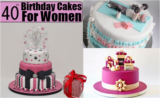 Lady 40th Birthday Ideas 40th Birthday Cakes for Women 40th Birthday Cake Ideas