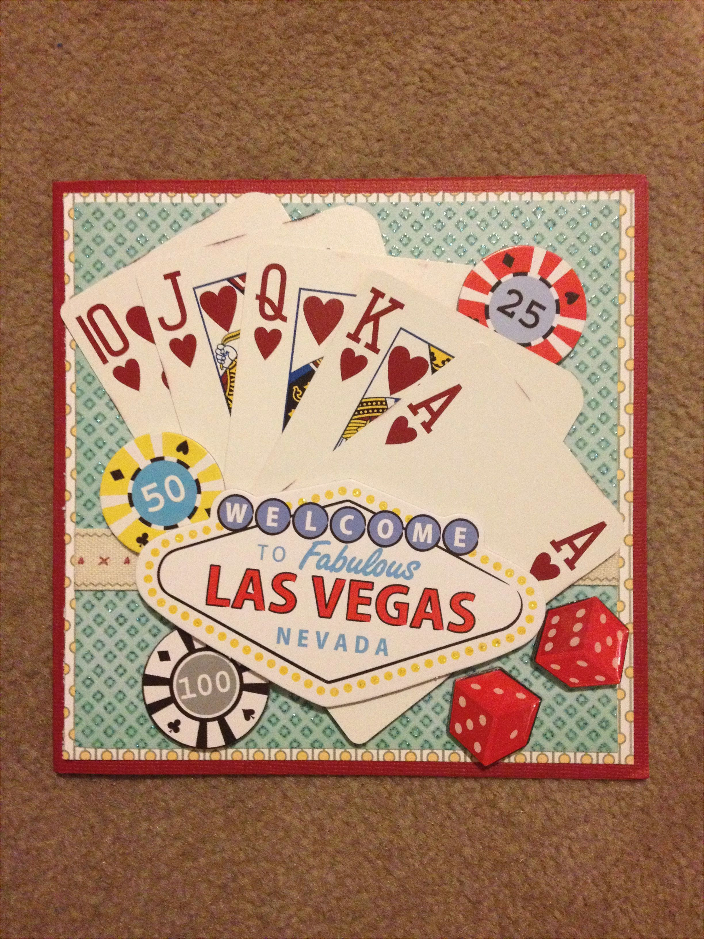 Las Vegas themed Birthday Cards Card Made for A Las Vegas themed Birthday Using Stampin Las Vegas themed Birthday Cards Card Made for A Las Vegas themed Birthday Using Stampin