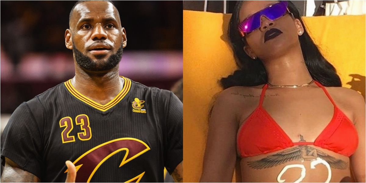Lebron James Birthday Card Watch Happy Birthday Lebron From that Rihanna Bikini