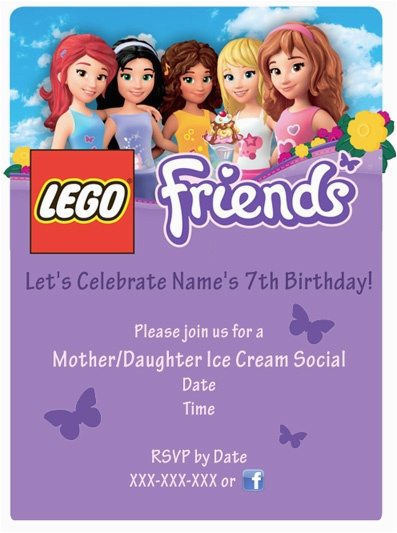 Lego Friends Birthday Invitation Lego Friends Inspire Girls Globally Lego Friends Birthday