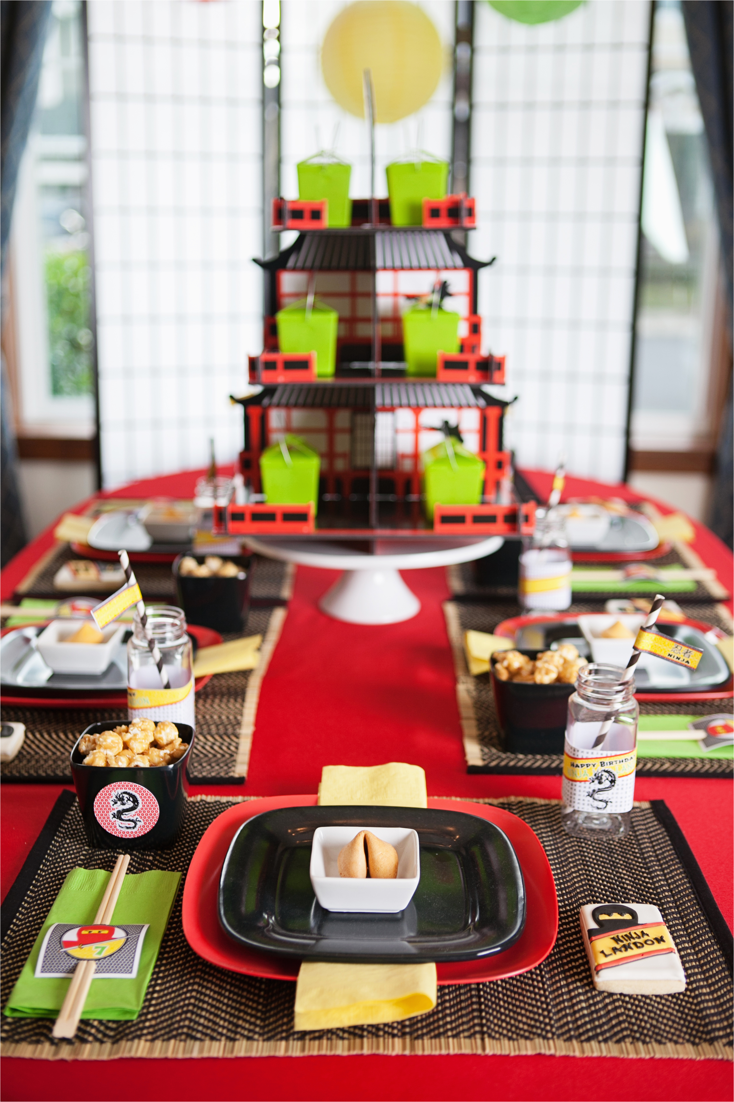 Lego Ninjago Birthday Party Decorations A Lego Ninjago Inspired Birthday Party anders Ruff