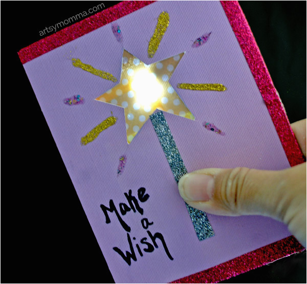 Light Up Birthday Cards 39 Make A Wish 39 Light Up Birthday Card Featuring Chibitronics