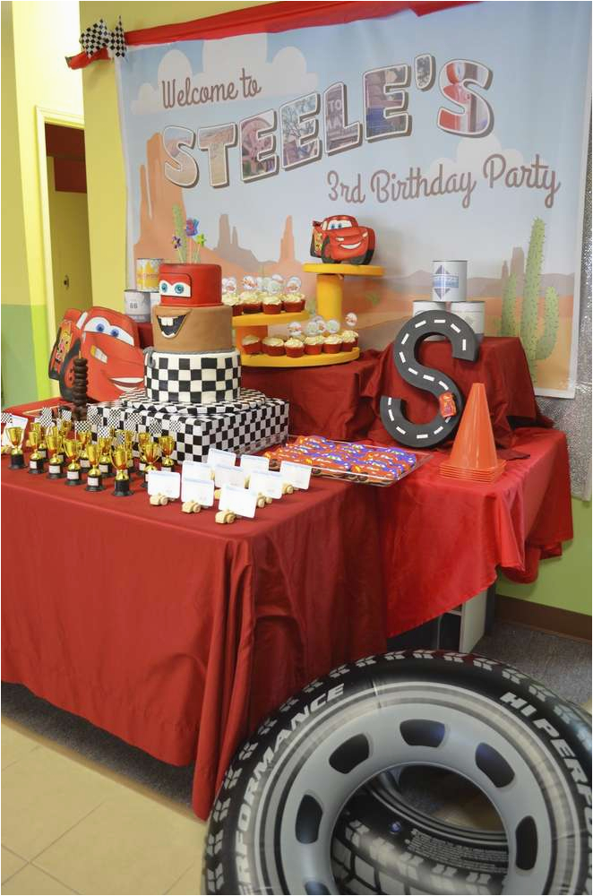 Lightning Mcqueen Decorations for Birthday Lightning Mcqueen Birthday Party Ideas Photo 4 Of 32